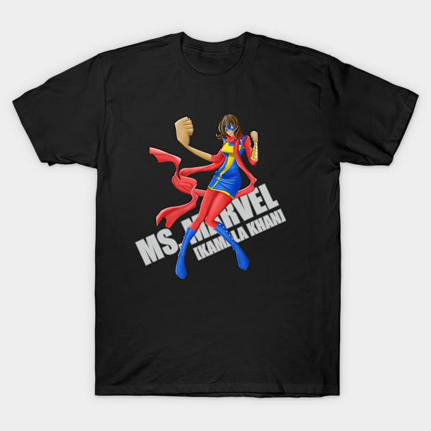 MS. MARVEL T-Shirt by lilttleseed